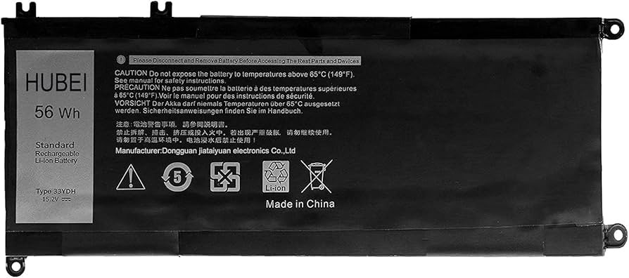 新品 DELL メーカー純正 交換用内蔵バッテリー PVHT1 33YDH Amazon.com: DELL 33YDH Laptop Battery for Dell Inspiron 15